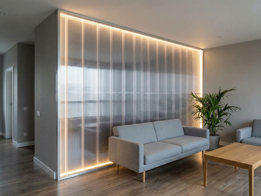 gambar partisi tetap polycarbonate