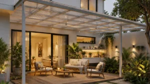 kanopi teras belakang rumah