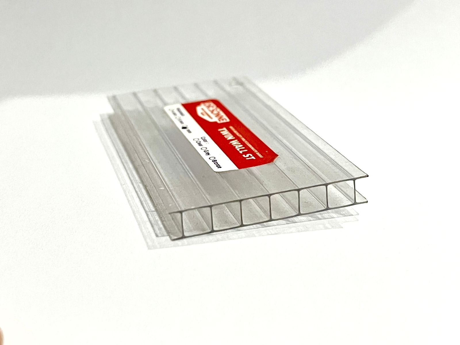 peredam panas atap kanopi dengan polycarbonate twin wall