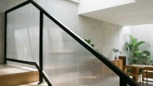railing tangga polycarbonate