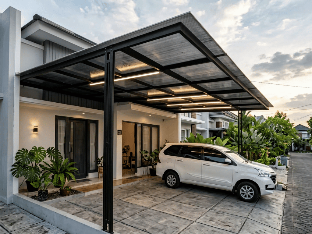 warna atap polikarbonat grey