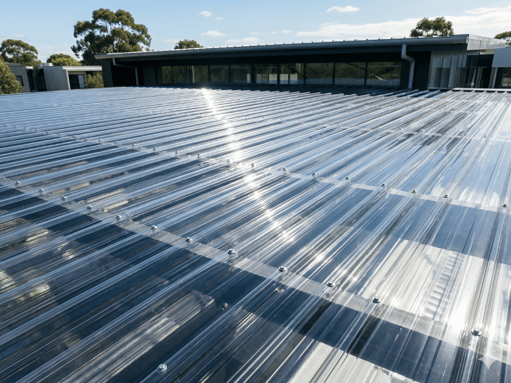 atap polycarbonate trimdeck single wall atap hemat lsitrik