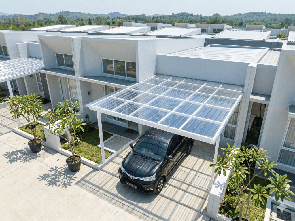 atap polycarbonate trimdeck