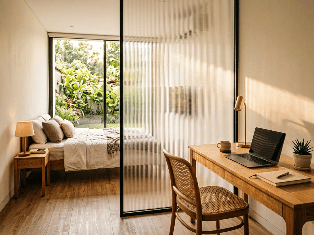 pencahayaan alami rumah minimalis dengan polycarbonate