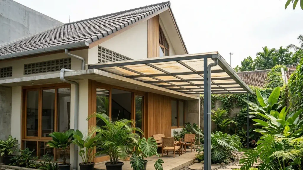 Polikarbonat untuk rumah green living