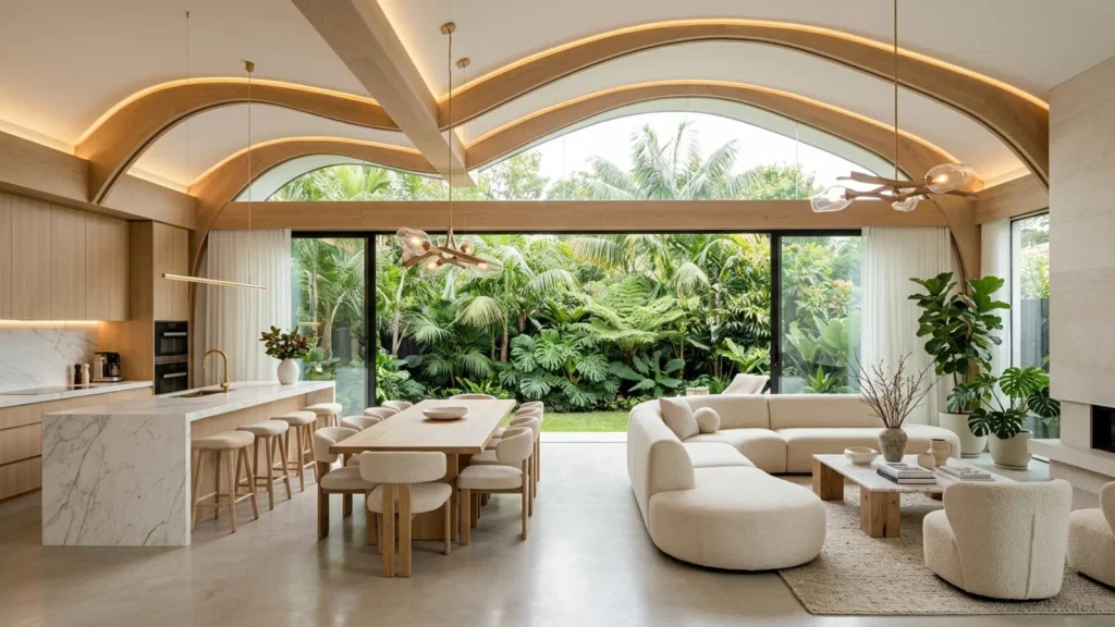 Rumah open space modern