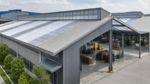 Atap polycarbonate untuk proyek industri