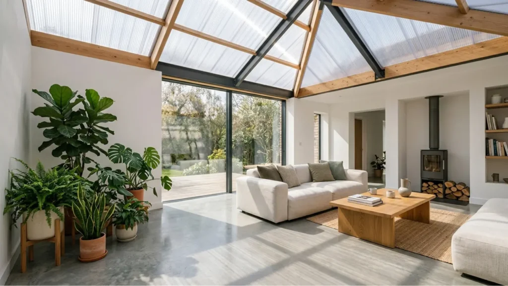 Ruangan dengan skylight 