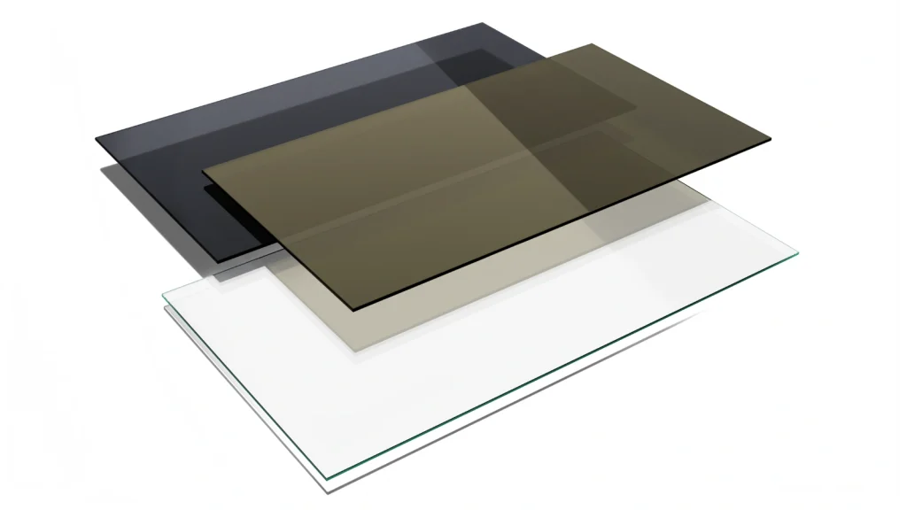 solid sheet flat atap polycarbonate