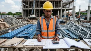kesalahan menghitung kebutuhan material