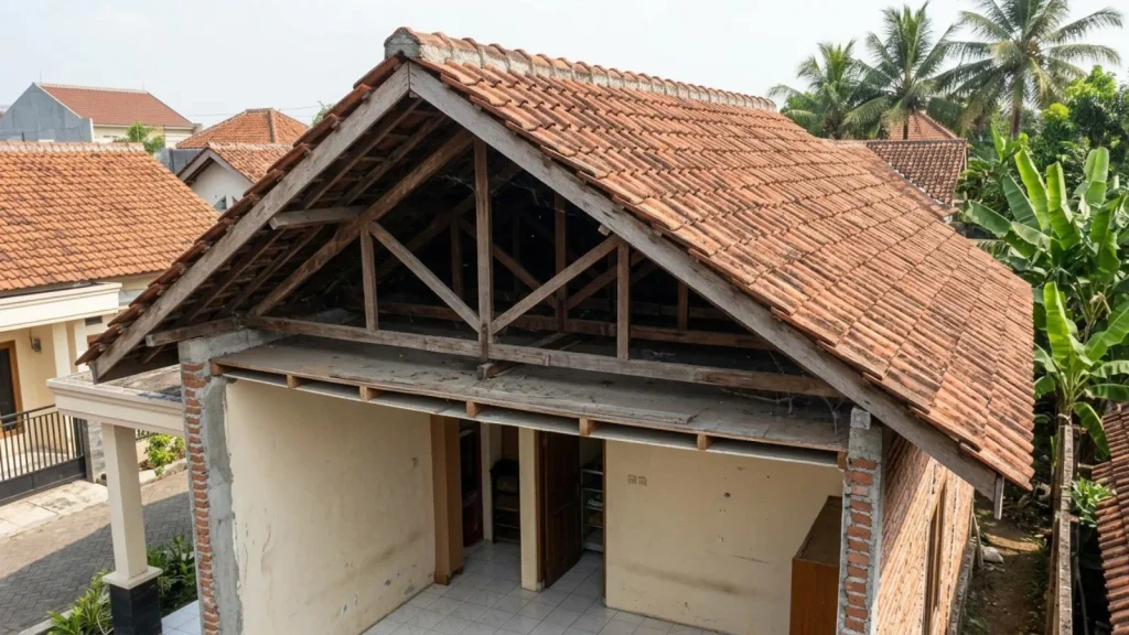 Bentuk sirkulasi atap