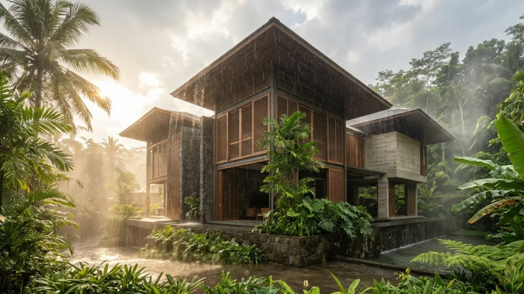 Rumah dengan kondisi lingkungan yang ekstrem