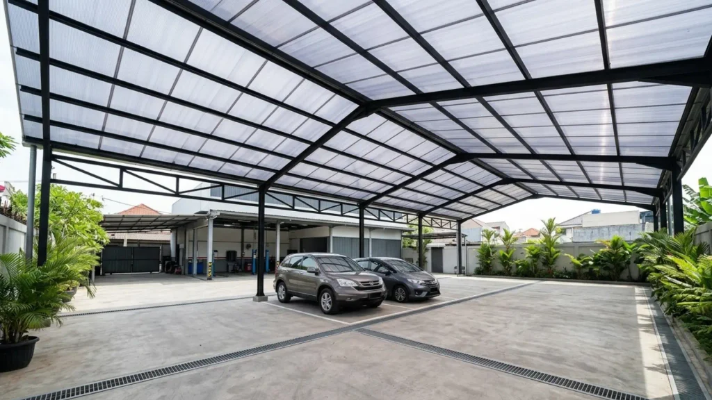 area outdoor showroom