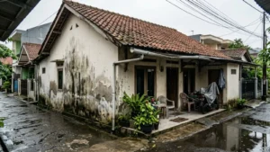 masalah bangunan setelah musim hujan